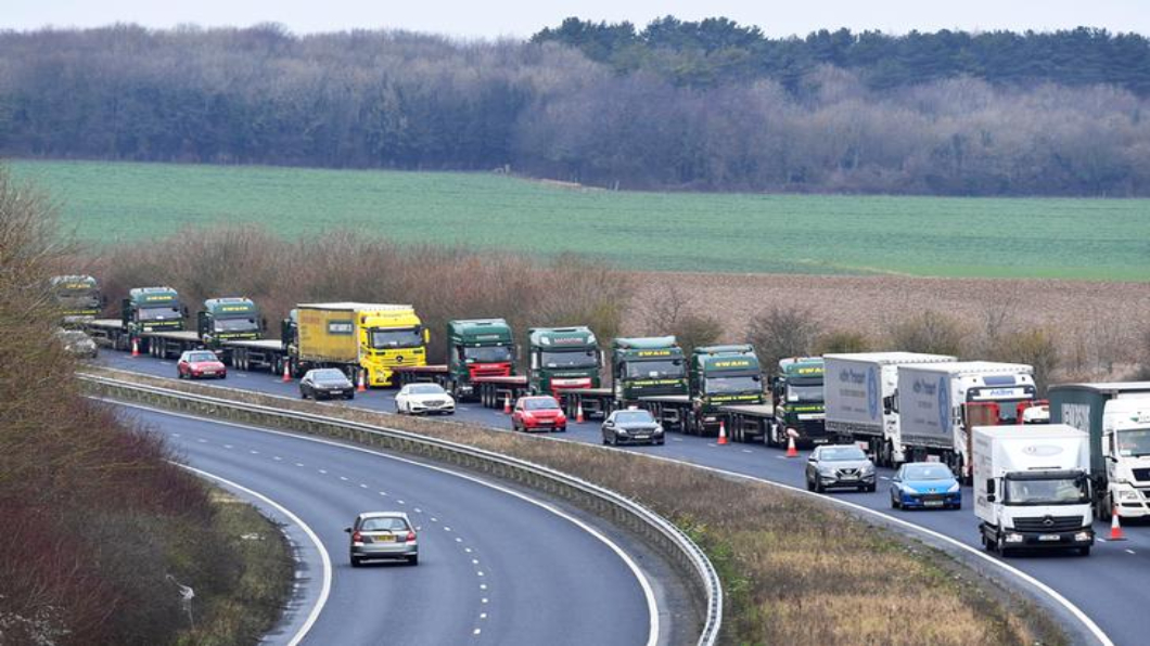 脫歐演習! 英國「模擬塞車」防混亂