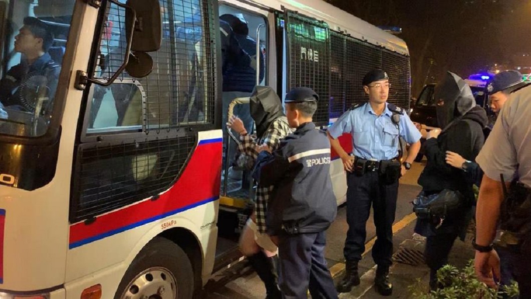 圖/翻攝自香港警察 Hong Kong Police 臉書