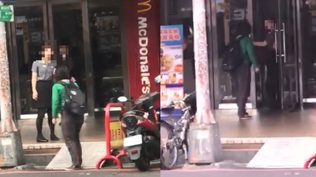 給我滾!暴躁女飆罵速食店經理 隨機對路人吐口水