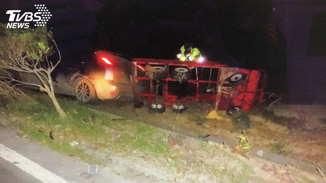 農用搬運車疑遭追撞 老農夫婦傷重不治