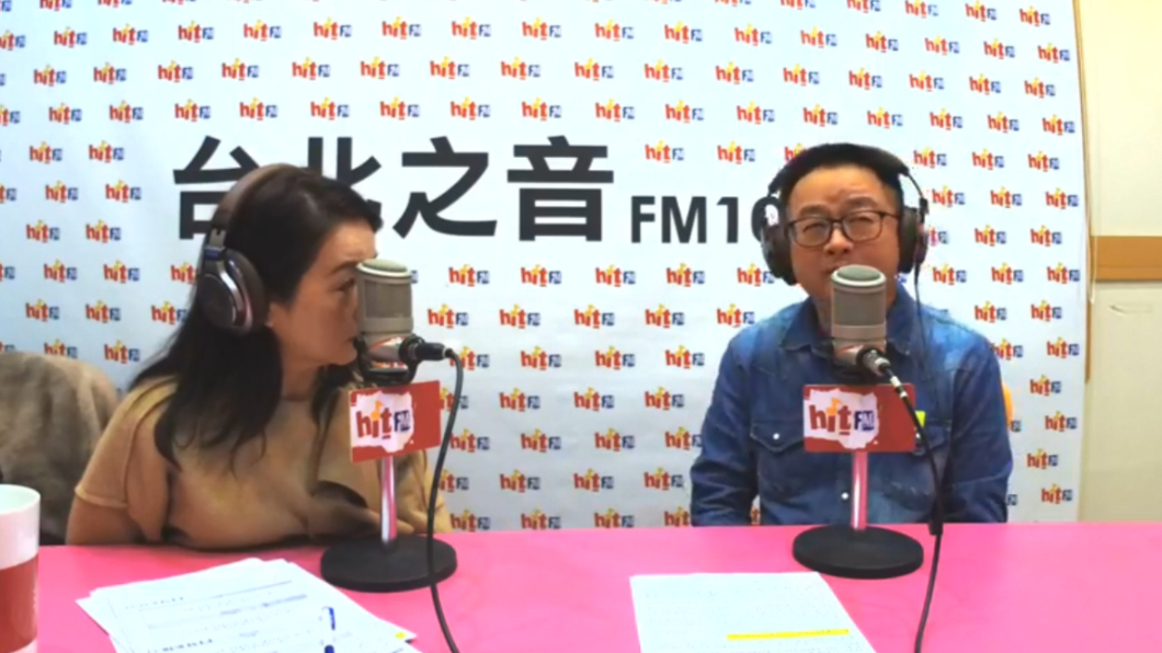 羅文嘉今(17)日接受專訪。圖/翻攝自Hit Fm聯播網-周玉蔻嗆新聞臉書直播