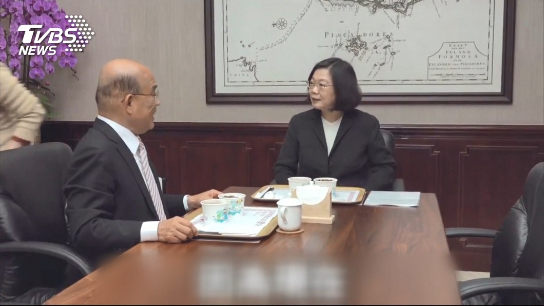 蘇揆上任100天 與蔡總統聯播影片談政績