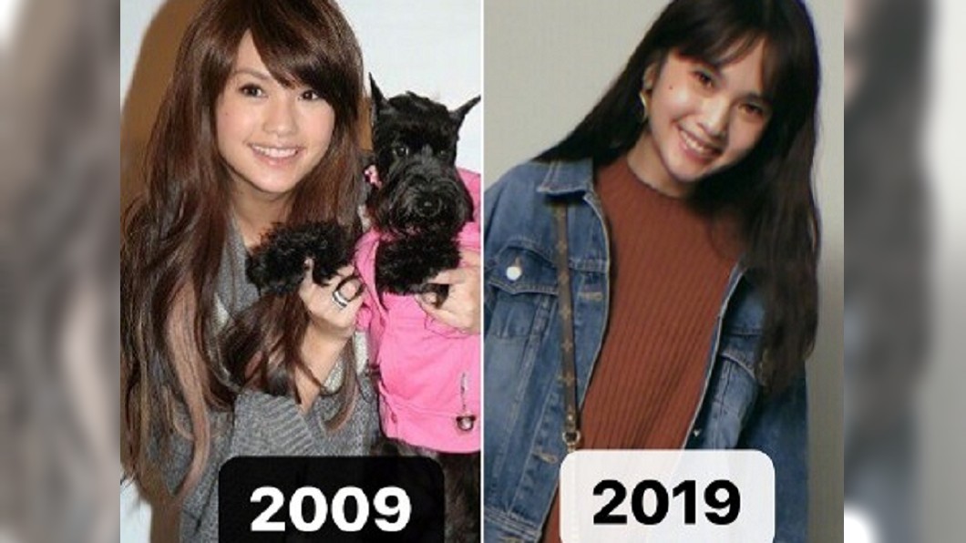 10年挑戰對比照！　女星接力凍齡曬舊照