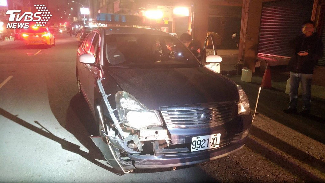 高市特勤警車遭衝撞 鎖定肇事車輛追緝