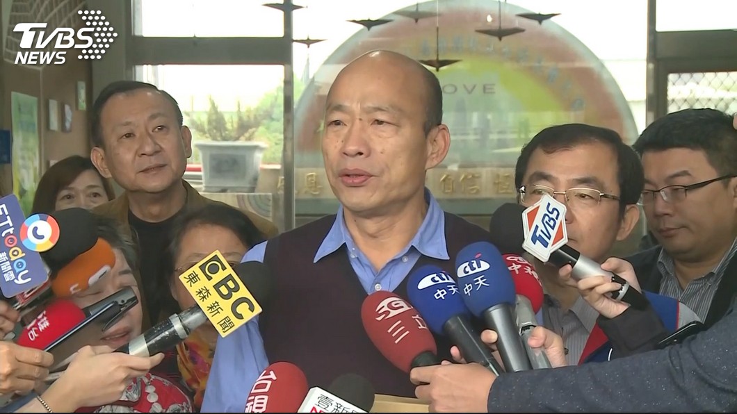 不獨立又不愛中華民國 韓國瑜問總統:台灣人要去哪?