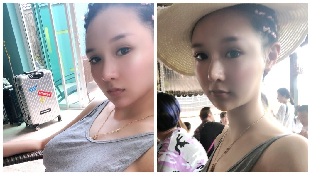 有網友找到這名辣妹的身分,是大陸一名直播主名叫米蘭。(圖/翻攝自米蘭微博)