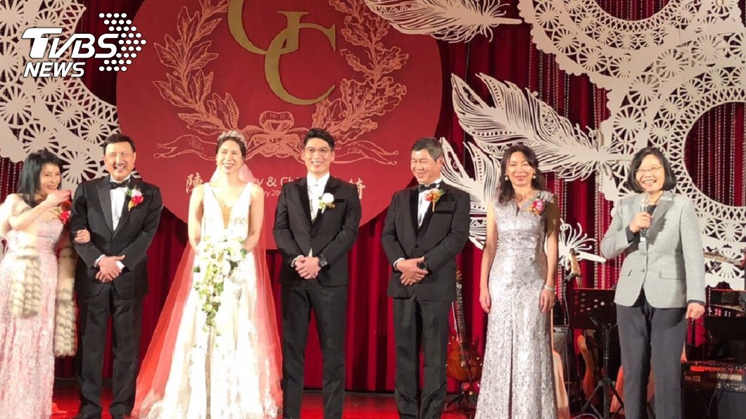 余天風光嫁女 小英總統親自到場公告證婚