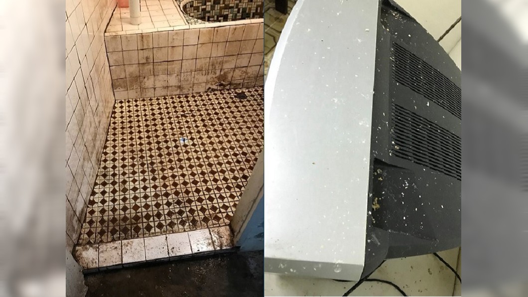 屋內充滿著被鳥屎滴過的痕跡，就連電器也不例外。圖／翻攝自爆怨公社