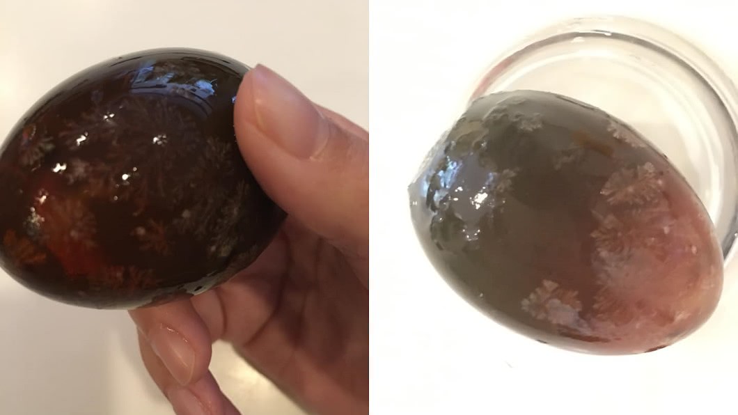 皮蛋佈滿「雪花圖案」不敢吃 內行人曝:這是極品