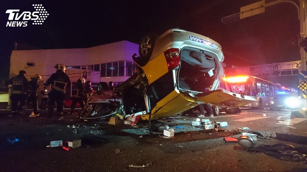 台中連環車禍釀3死3傷 警方:廂型車駕駛酒駕肇事