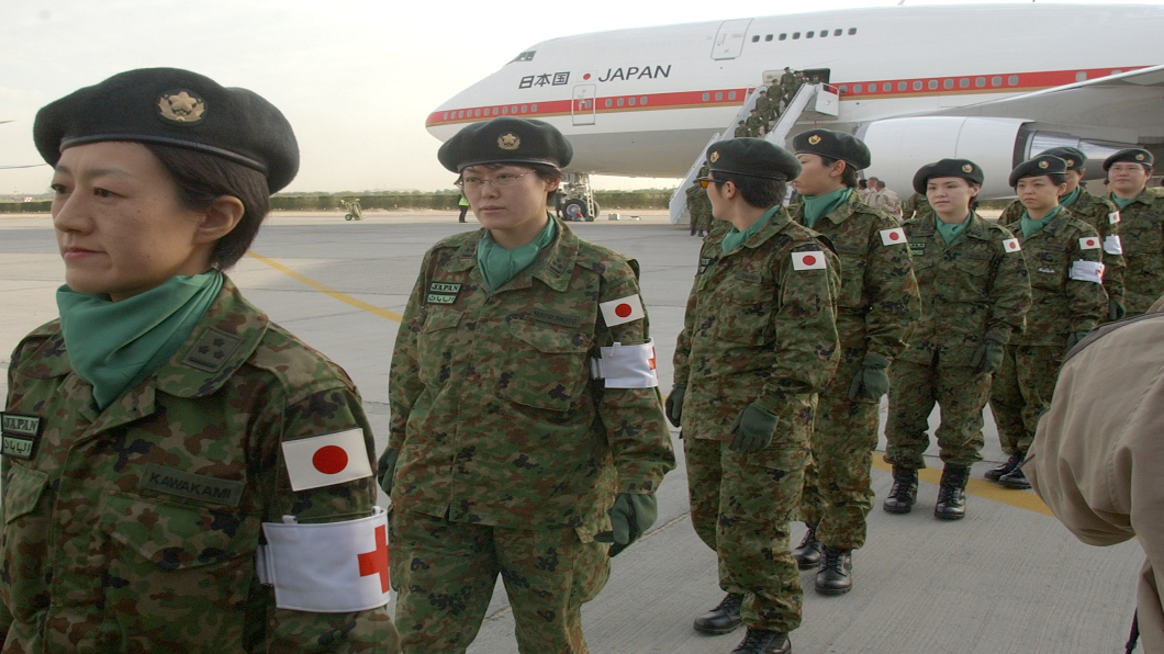 女兵報到!因應少子化 日本自衛隊添生力軍