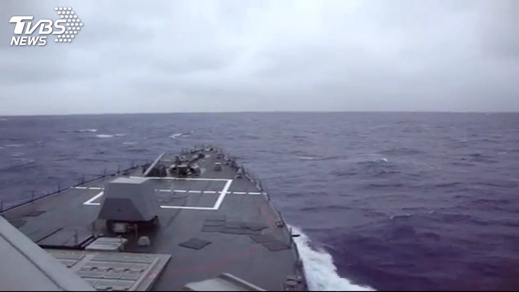 「對自由印太承諾」　美2軍艦穿越台灣海峽