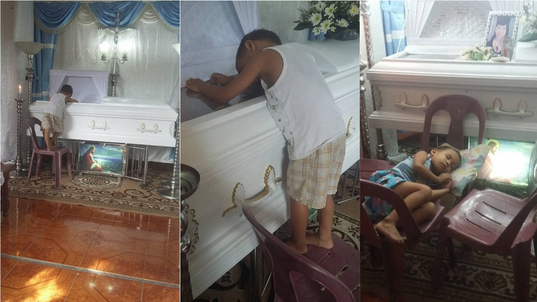 媽媽在睡覺！母難產死　5歲兒天天守在靈前等她醒