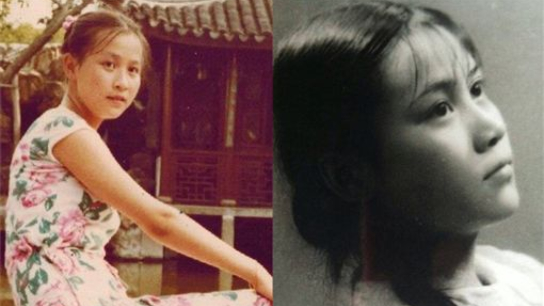 劉嘉玲少女時期(左)跟母親少女時期(右)宛如復刻版。翻攝／劉嘉玲、《熟悉的味道》微博