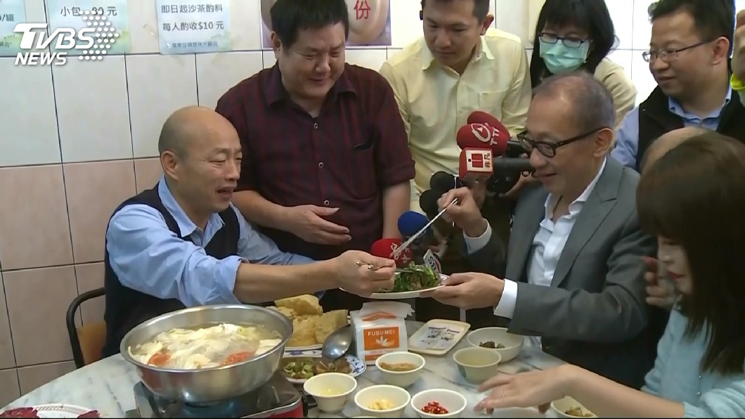 嗑牛肉鍋聞「其邁」!韓國瑜秒爆粗口 原因超哀怨