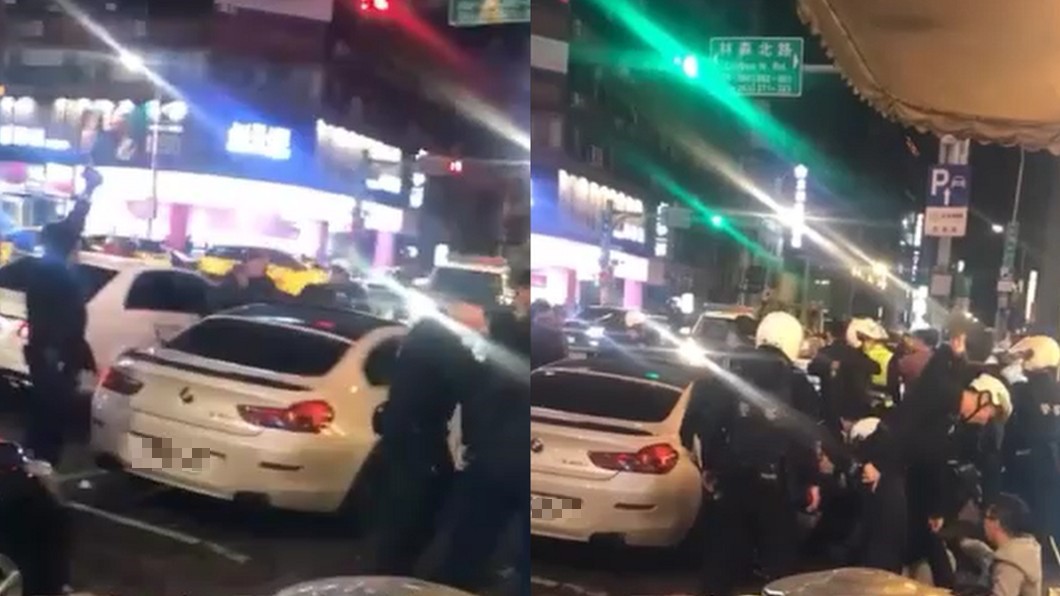 北市中山區酒客群毆 警對空鳴6槍:趴下!