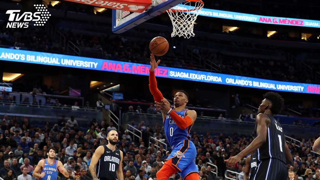 衛斯布魯克大三元　NBA雷霆6連勝