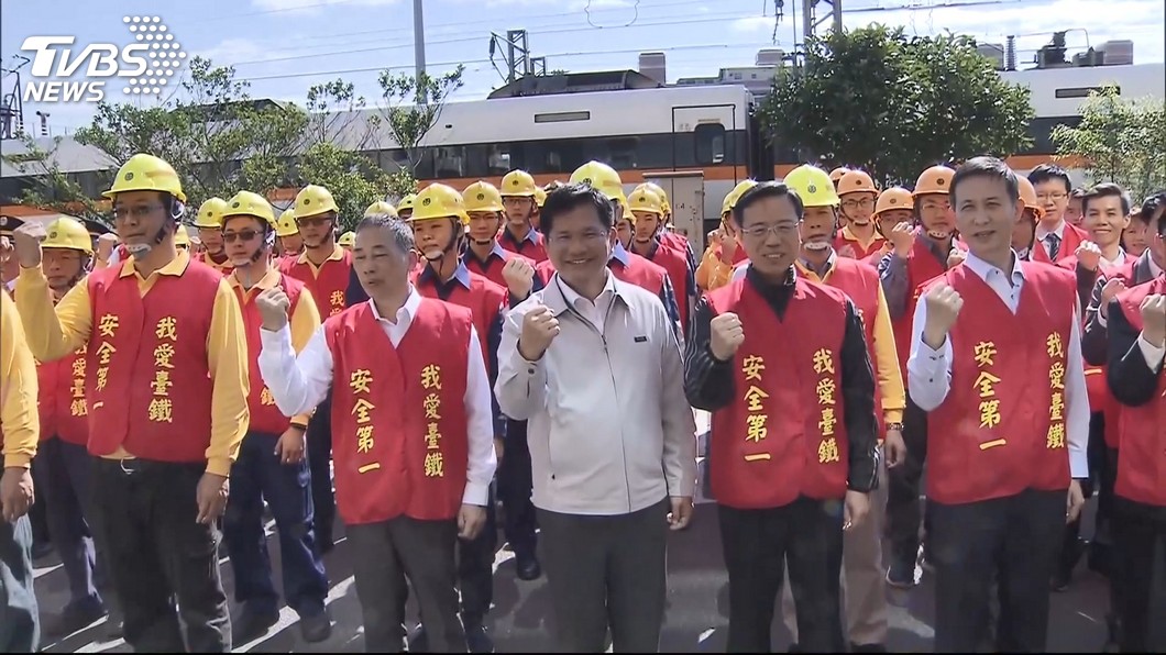 林佳龍盼台鐵落實人本交通　誓言做張政源後盾