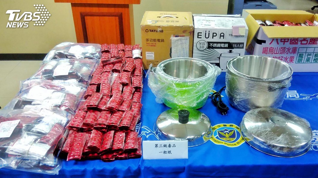 航警邊境緝毒傳捷報 電鍋內夾藏一粒眠