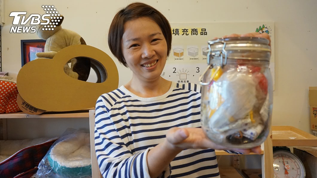 零廢棄生活 夫妻一個月垃圾僅104克
