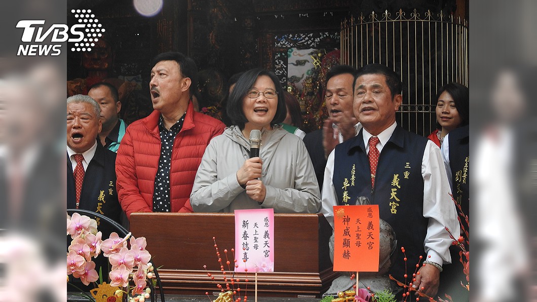 全台拜廟走春 蔡總統新年拚施政更有感