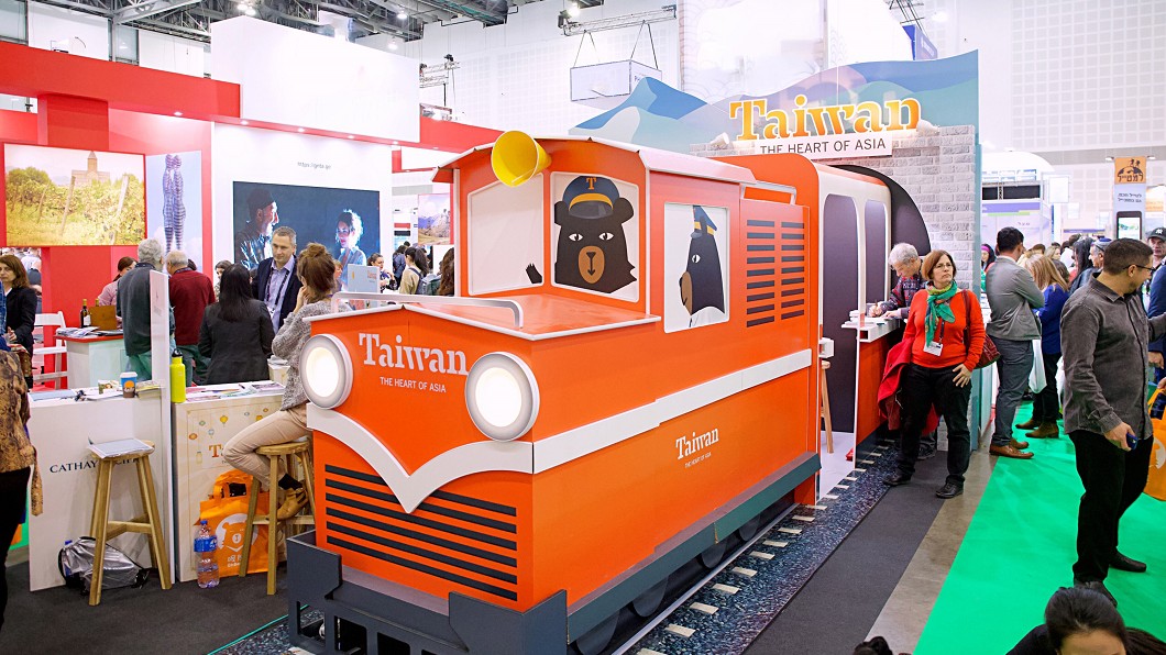阿里山小火車駛進以色列 台灣館旅展超吸睛