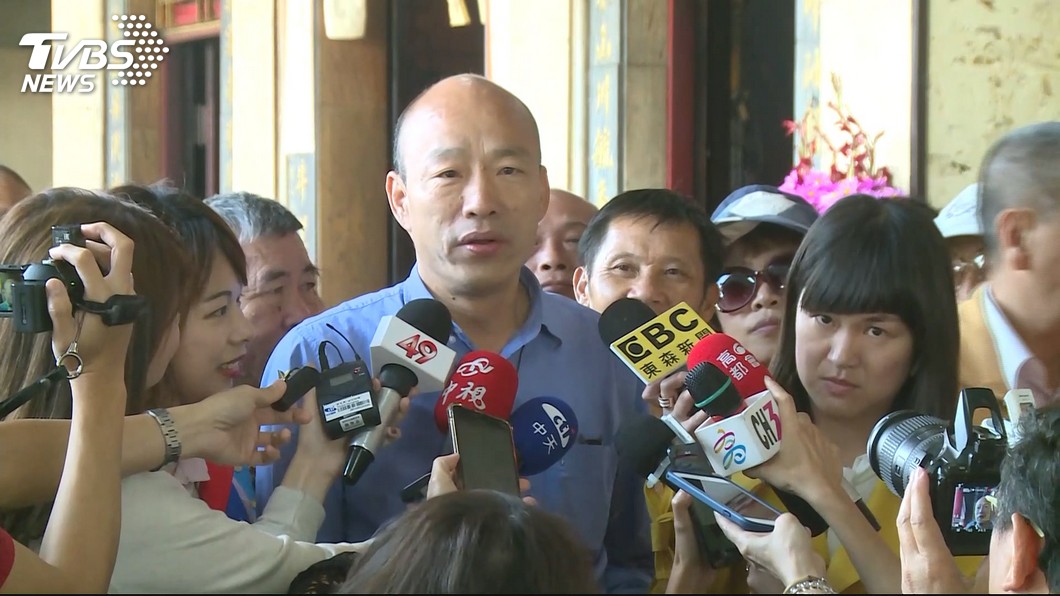 韓國瑜赴陸遭「警告」 他:等於否定89萬高雄民意