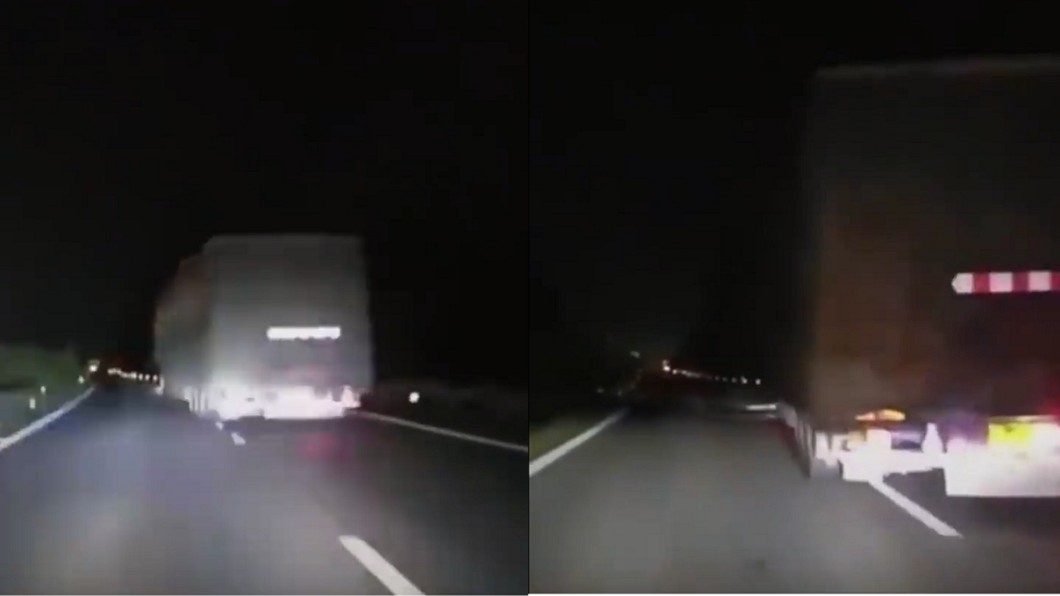 看懂了嗎?大車突然內切 老司機竟是救他一命