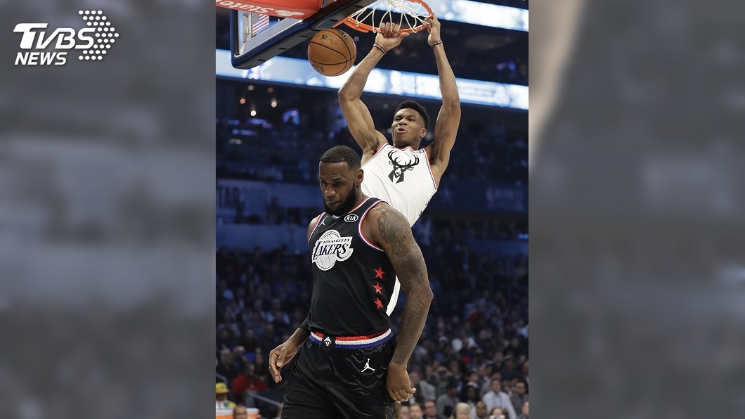 NBA明星賽　字母哥隊半場領先詹姆斯隊