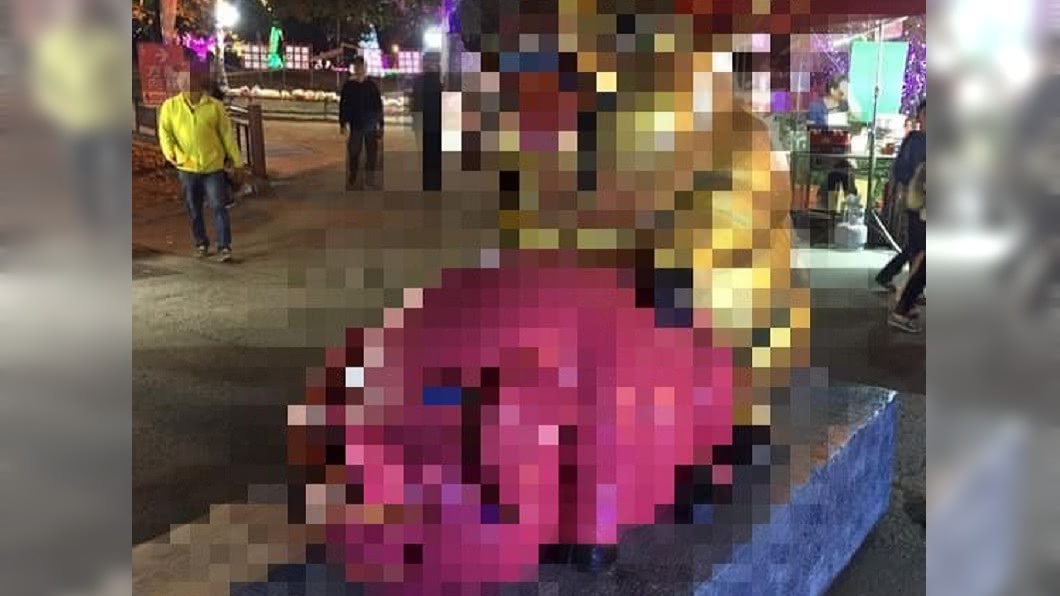 燈會竟出現「18禁」畫面？童好奇問爸：這在幹嘛