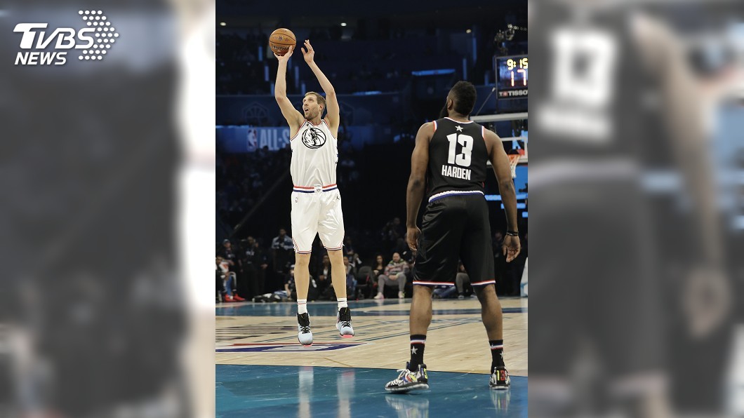 NBA明星賽　諾威茨基準告別秀3分連發樂當「阿公」