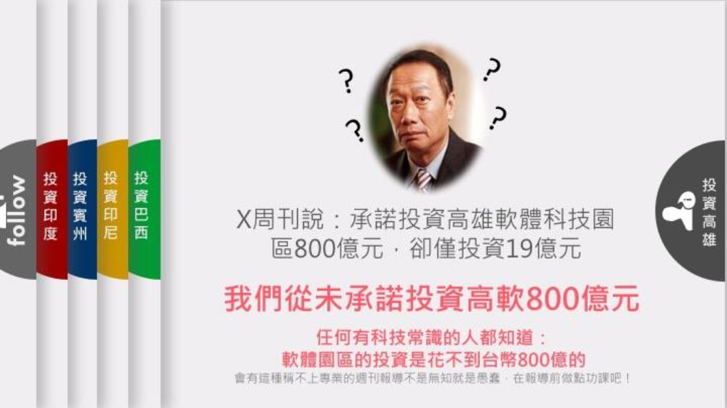 圖／翻攝自郭台銘臉書