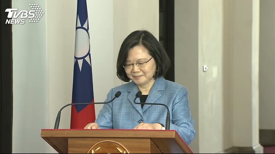 蔡總統:和平從來不是靠施捨 靠自己捍衛