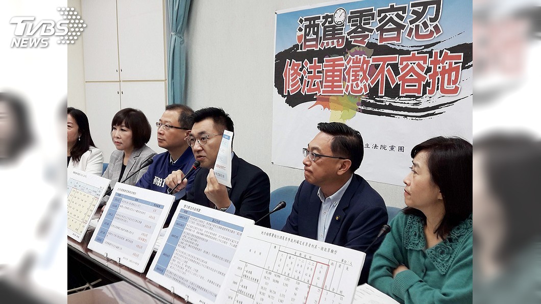 重懲酒駕修法 國民黨立院黨團促本會期通過