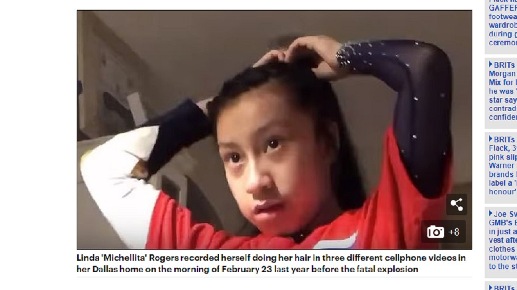 火花閃過!啦啦隊女開心自拍 卻錄下氣爆慘死瞬間