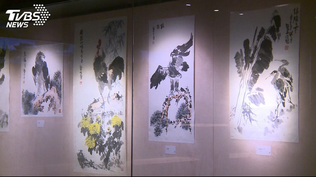 錢王後代「父子檔」聯展 淋漓筆墨寫意性情