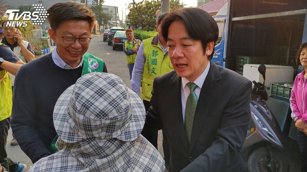 力挺郭國文 賴清德盼選民勿信謠言