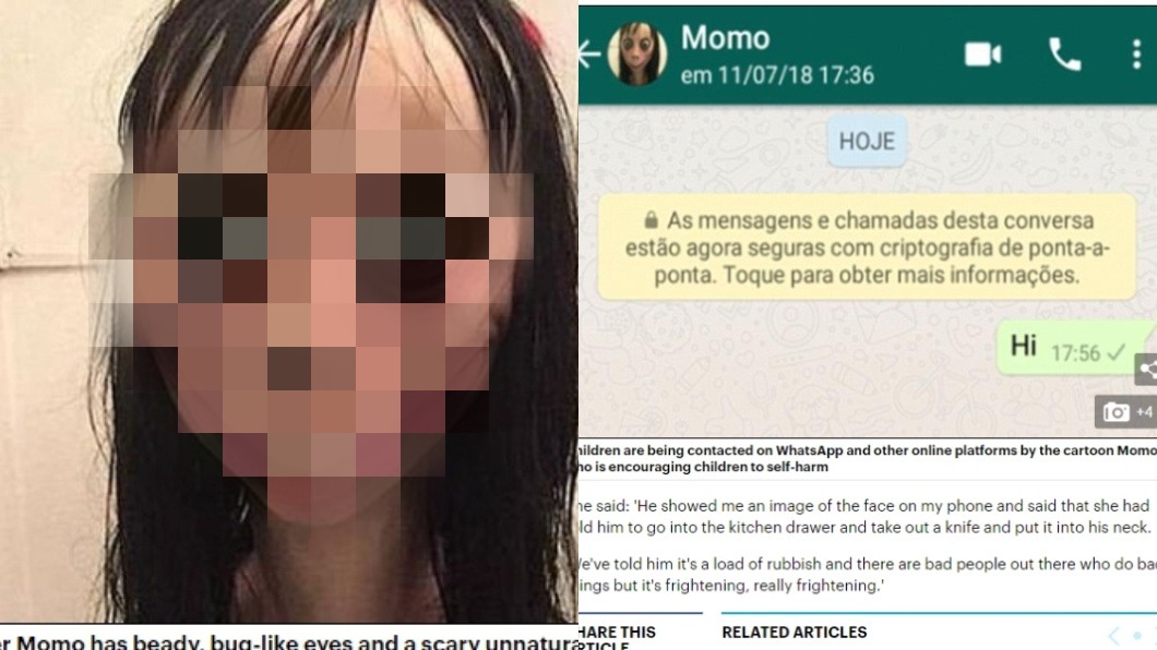 詭異怪女遊戲害慘兒子…她崩潰曝:千萬別搜尋Momo!
