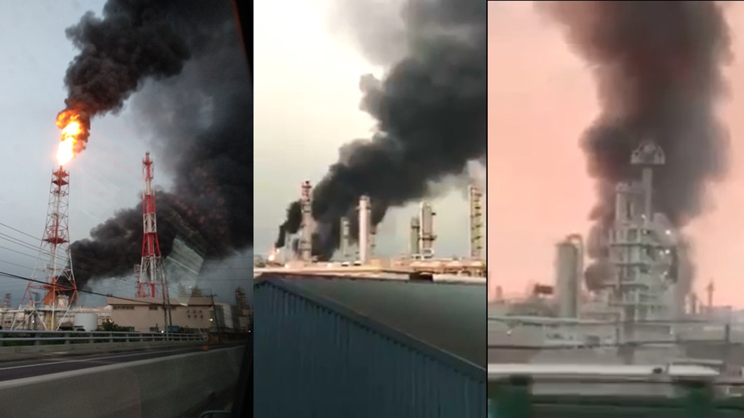 快訊/林園台石化火警 傳爆炸聲響有人員燒傷