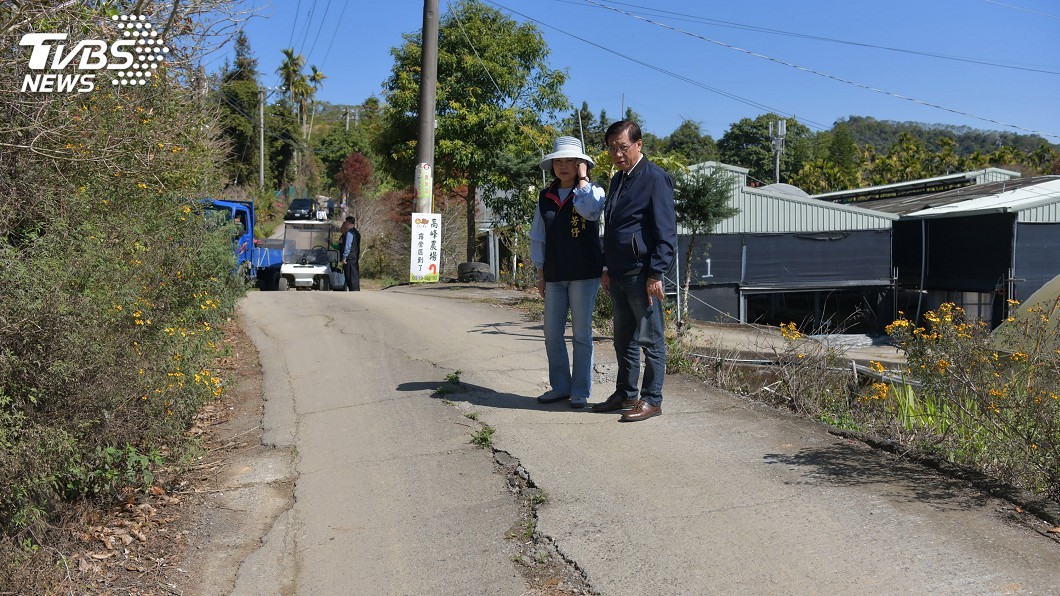 南投九份二山道路狹窄崎嶇 將重鋪拓寬填平
