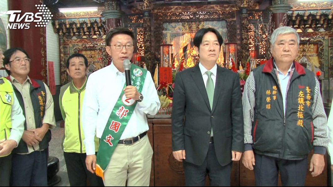 TVBS民調／台南立委補選　謝龍介領先郭國文