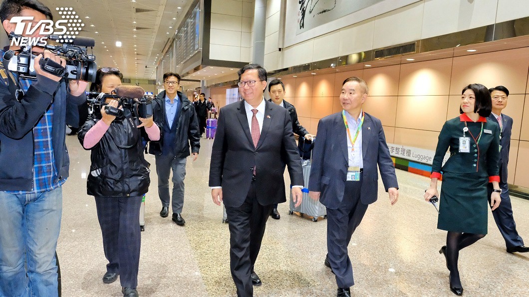 鄭文燦清晨返抵國門　盼台美交流常態化