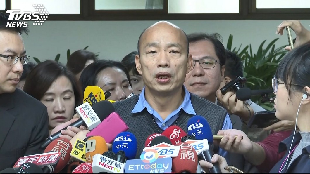 蔡政府要抓假新聞!韓國瑜:我被某媒體弄成黑人怎不罰