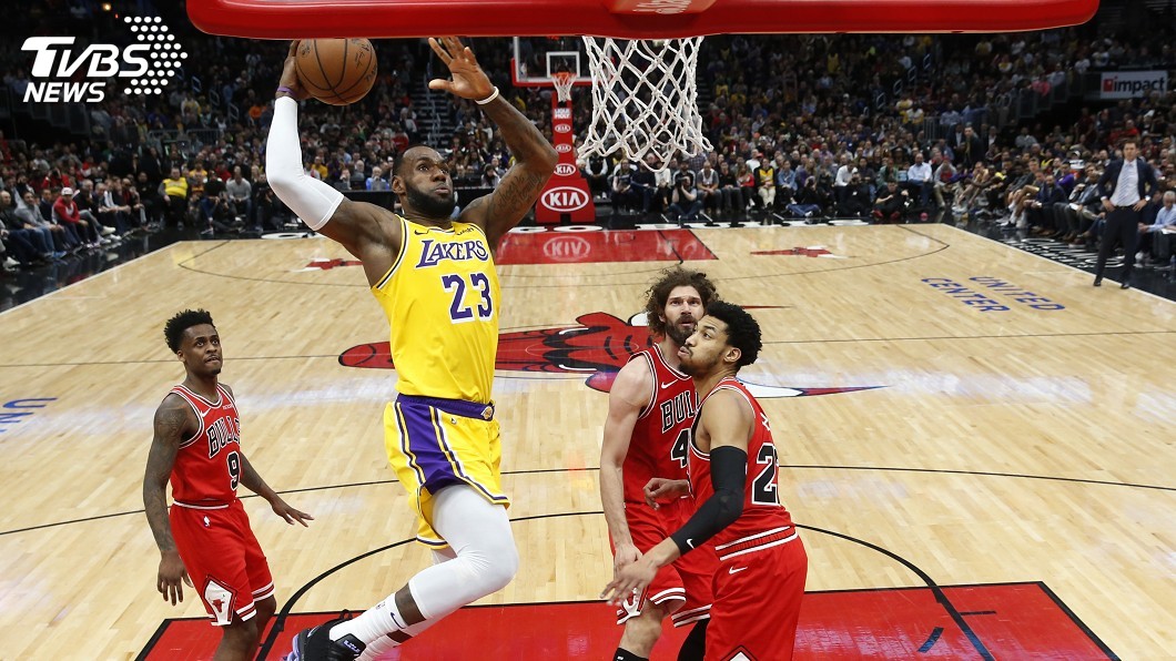 詹姆斯砍36分　NBA湖人扳倒公牛終結5連敗