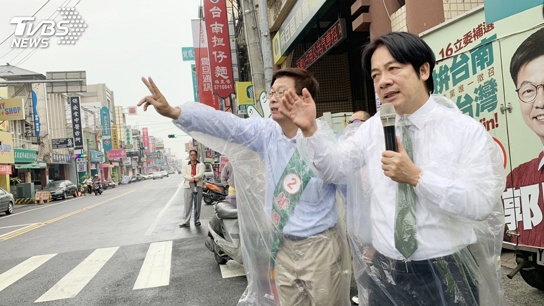 拚命輔選　賴清德：不因擔心自己受傷就不做