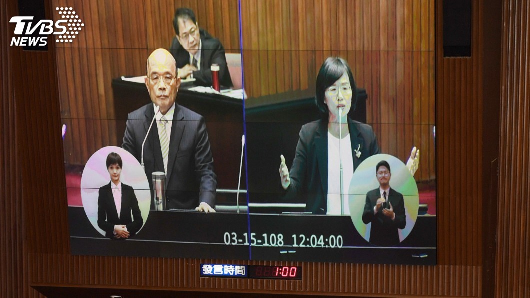 父女對決!蘇巧慧質詢蘇貞昌 父愛爆棚笑:回家再談