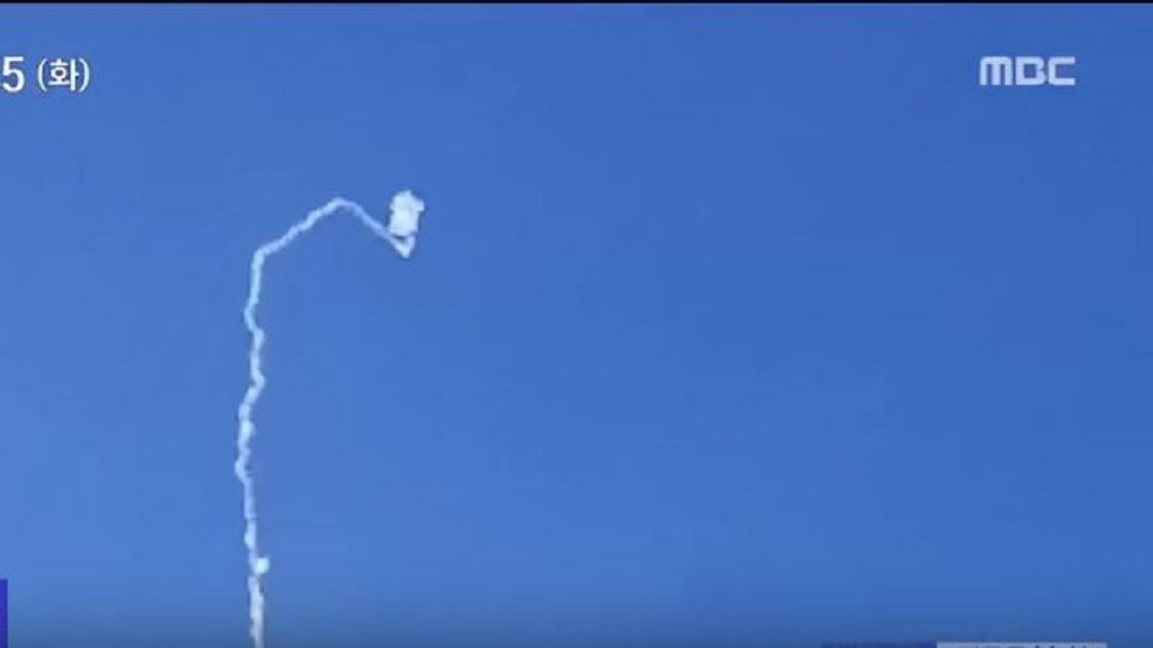南韓導彈異常發射 空中自爆燒掉4千萬