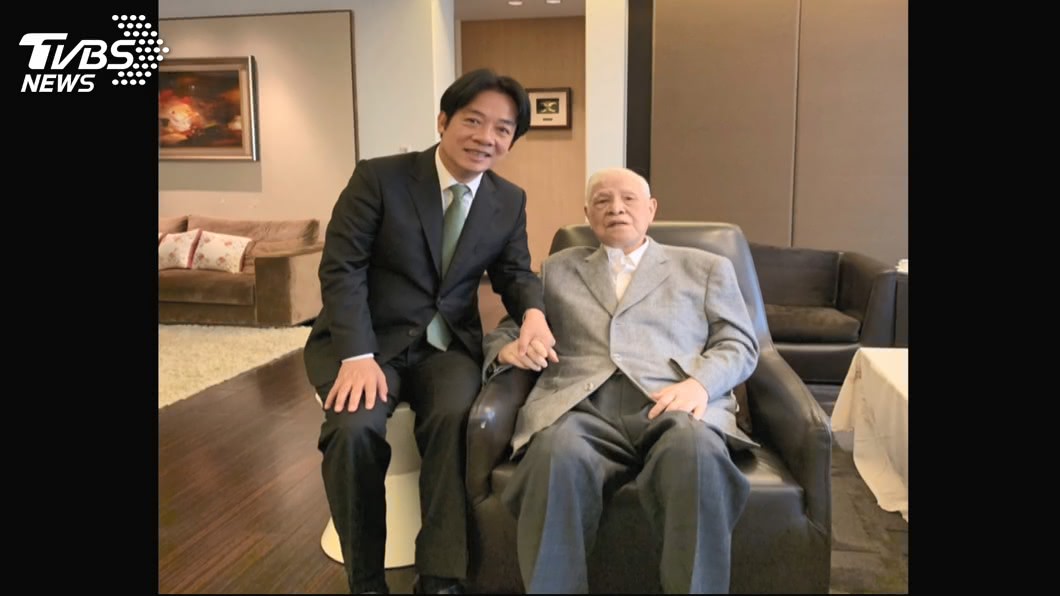賴清德親自拜會! 李登輝盼賴:感動民進黨的支持者