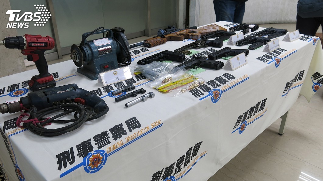 壓制街頭鬥毆　全國掃黑肅槍查獲百餘支槍械