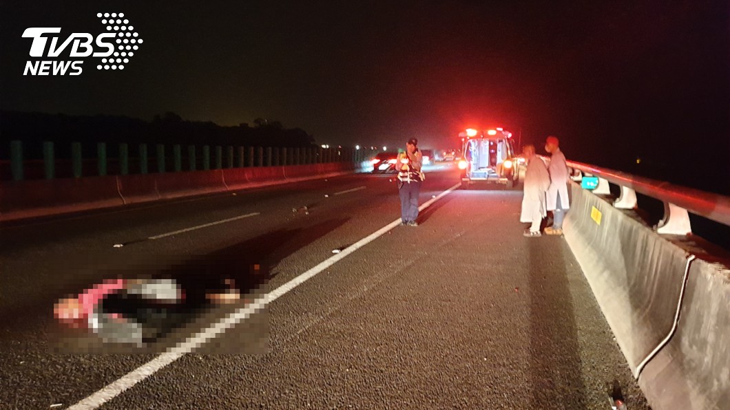 下車綁繩被比丘撞飛 夫妻「頭顱破裂滿臉鮮血」慘死國道